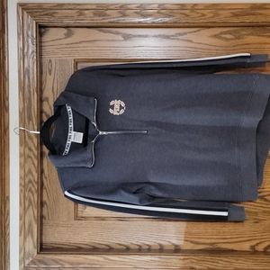 Pink half zip sweater